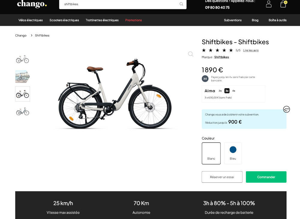 chango shiftbikes