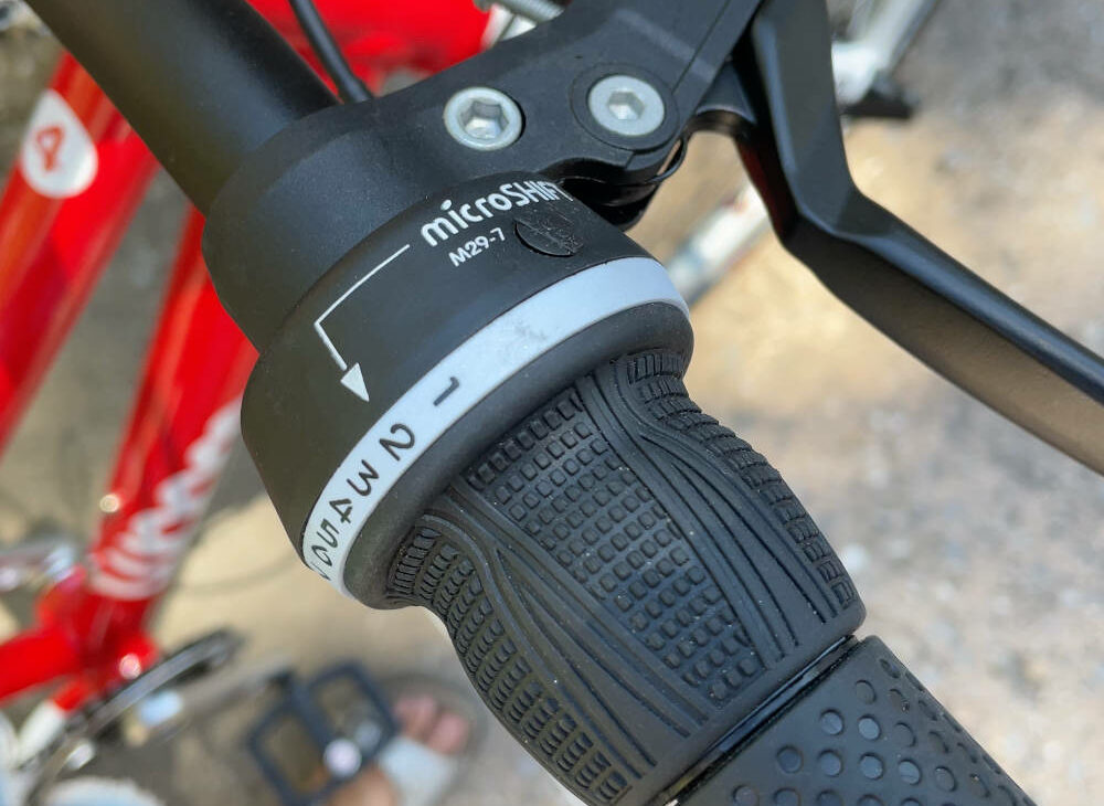 manette vitesses microshift