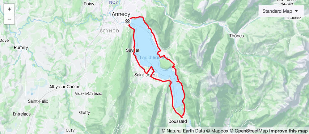 voie verte lac annecy
