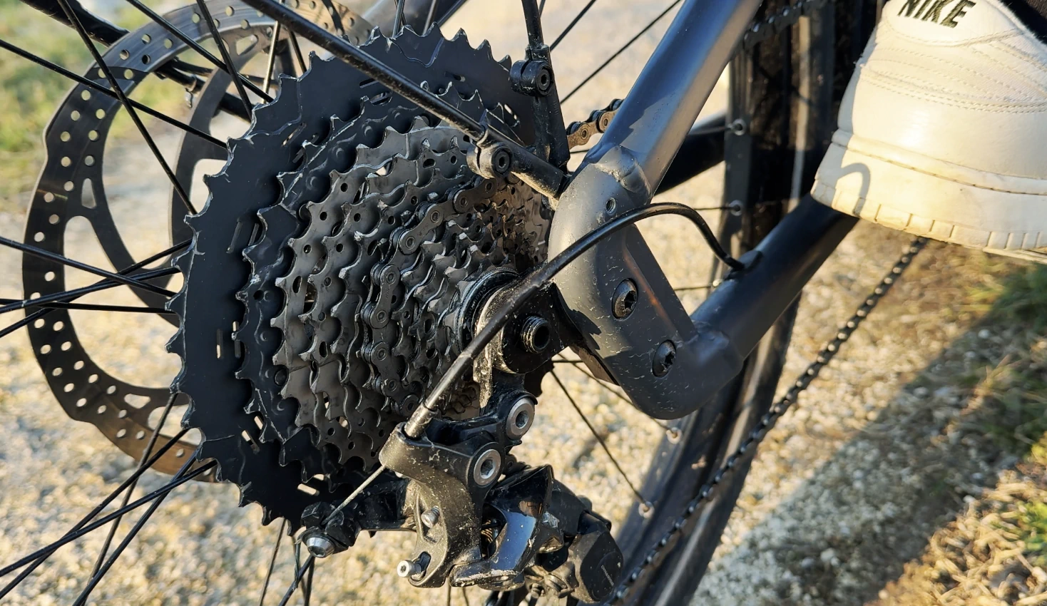 derailleur cassette load 75