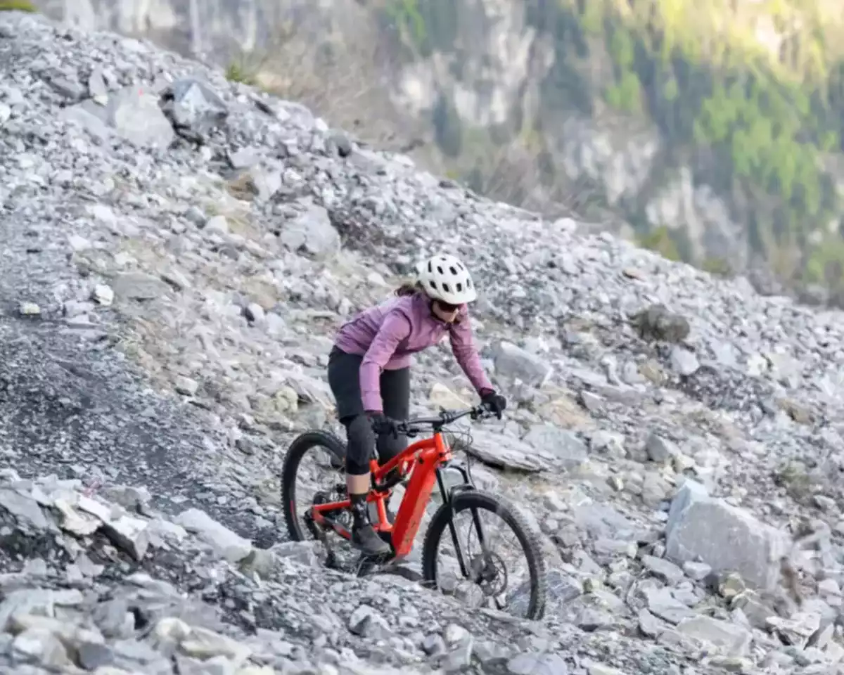 descente rockrider e expl 520 s rouge