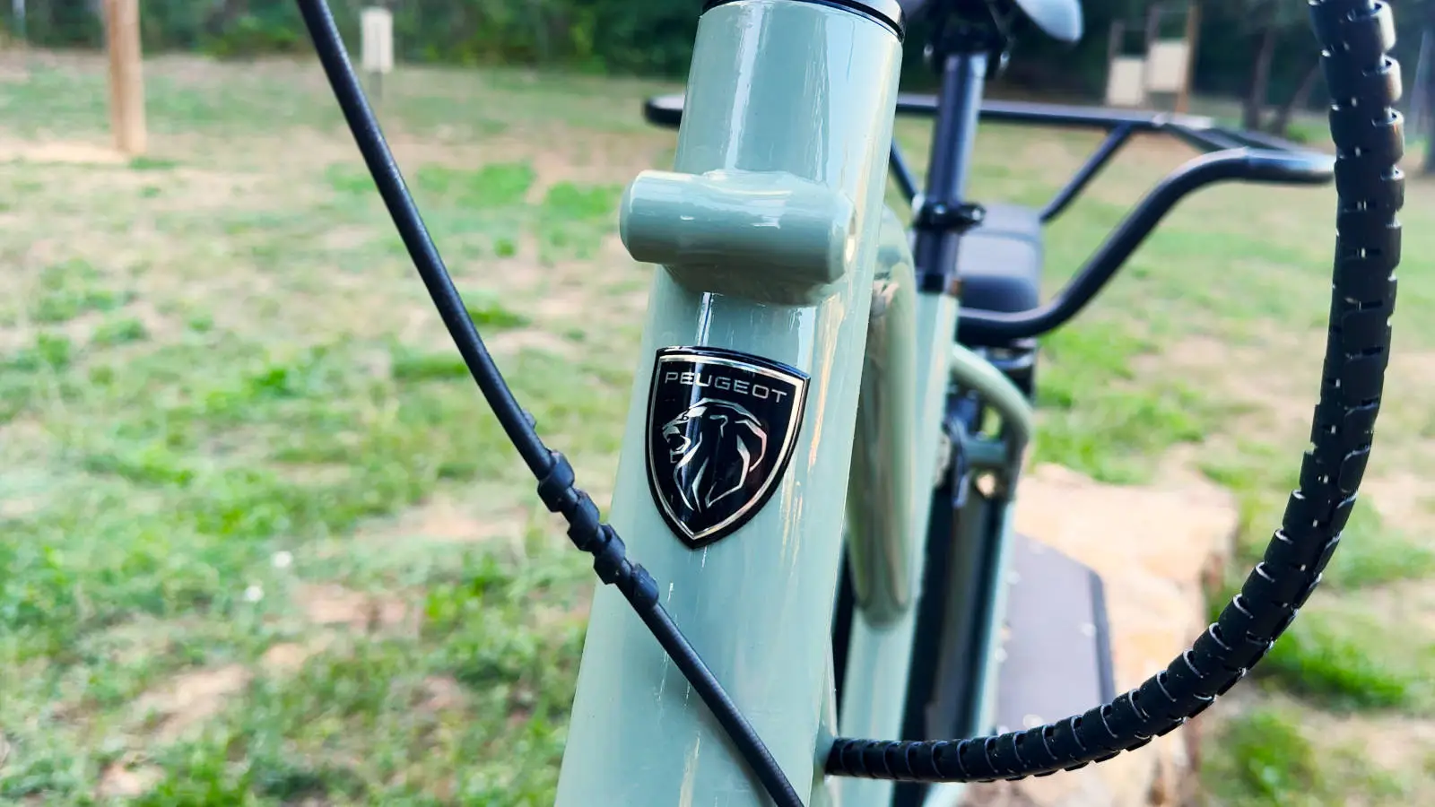 detail cadre peugeot e longtail