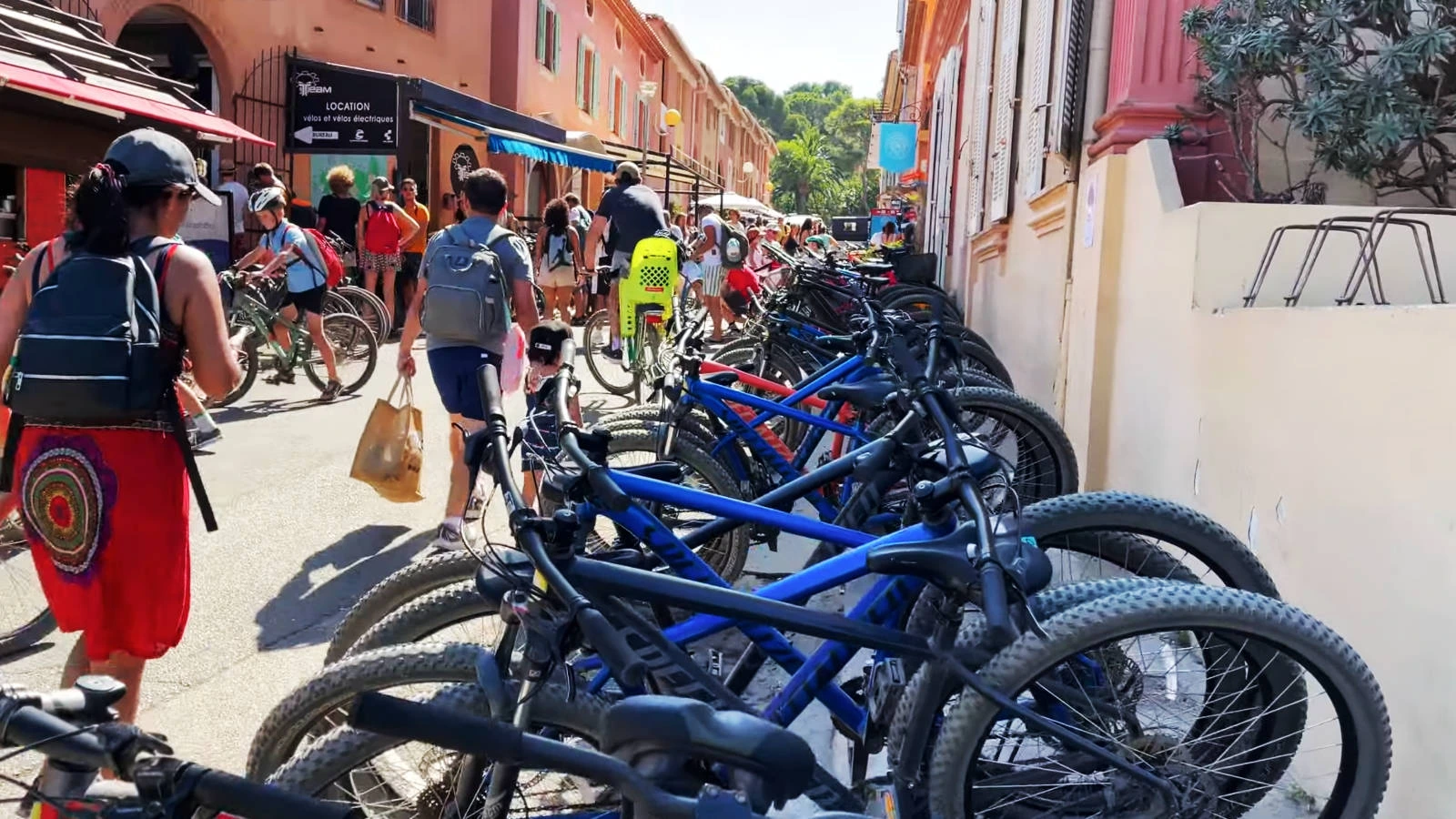 porquerolles louer velo
