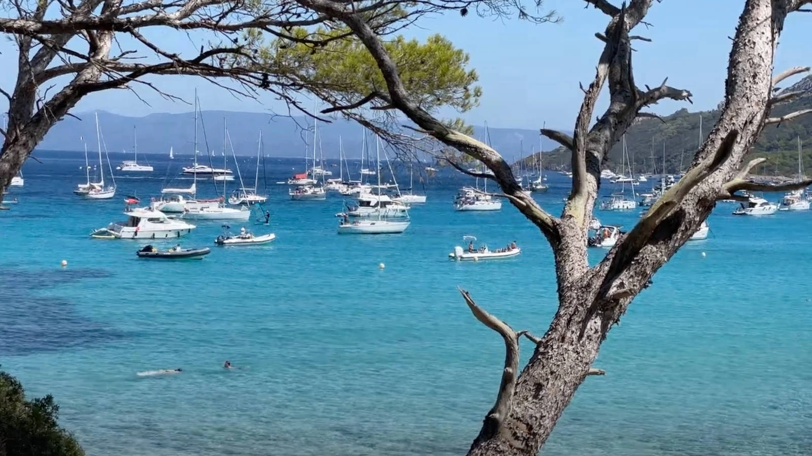vue porquerolles