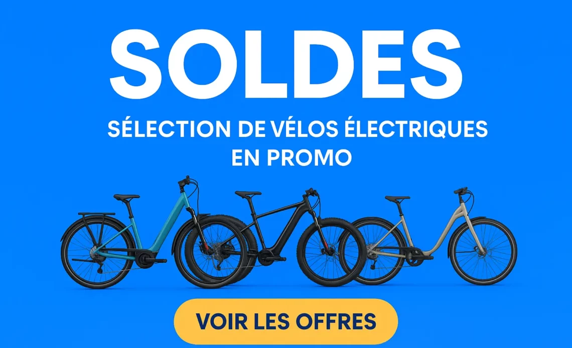 soldes vélos electriques