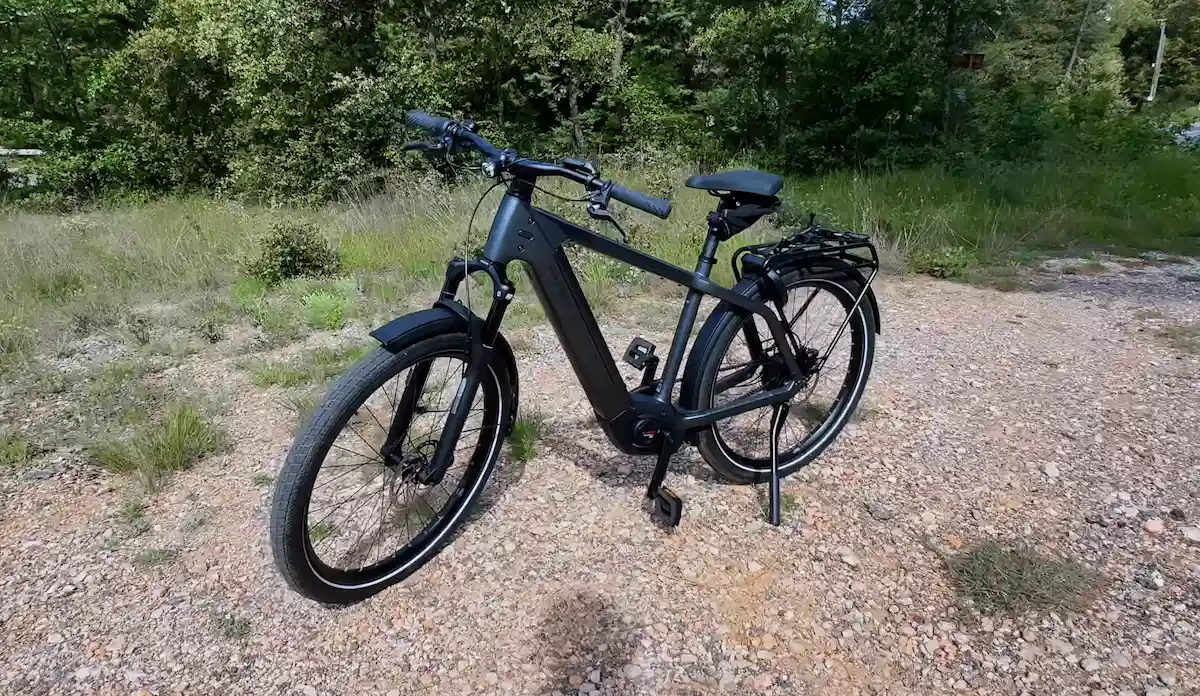 test sur route Riese muller charger